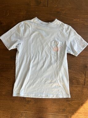 Vineyard Vines Men’s X-Small light blue w/basketball whale